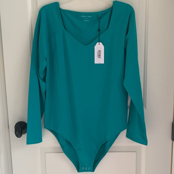 🆕 Universal Standard Roya Long Sleeve Bodysuit M18/20 - Picture 2 of 3